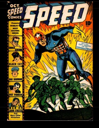 Speed Comics #23: Action! Mystery! Thrills! (CreateSpace Independent Publishing Platform)
Speed Comics #23: Action! Mystery! Thrills! (CreateSpace Independent Publishing Platform)