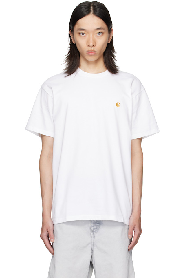 Carhartt Work In Progress Белая футболка с изображением погони
Carhartt Work In Progress Белая футболка с изображением погони