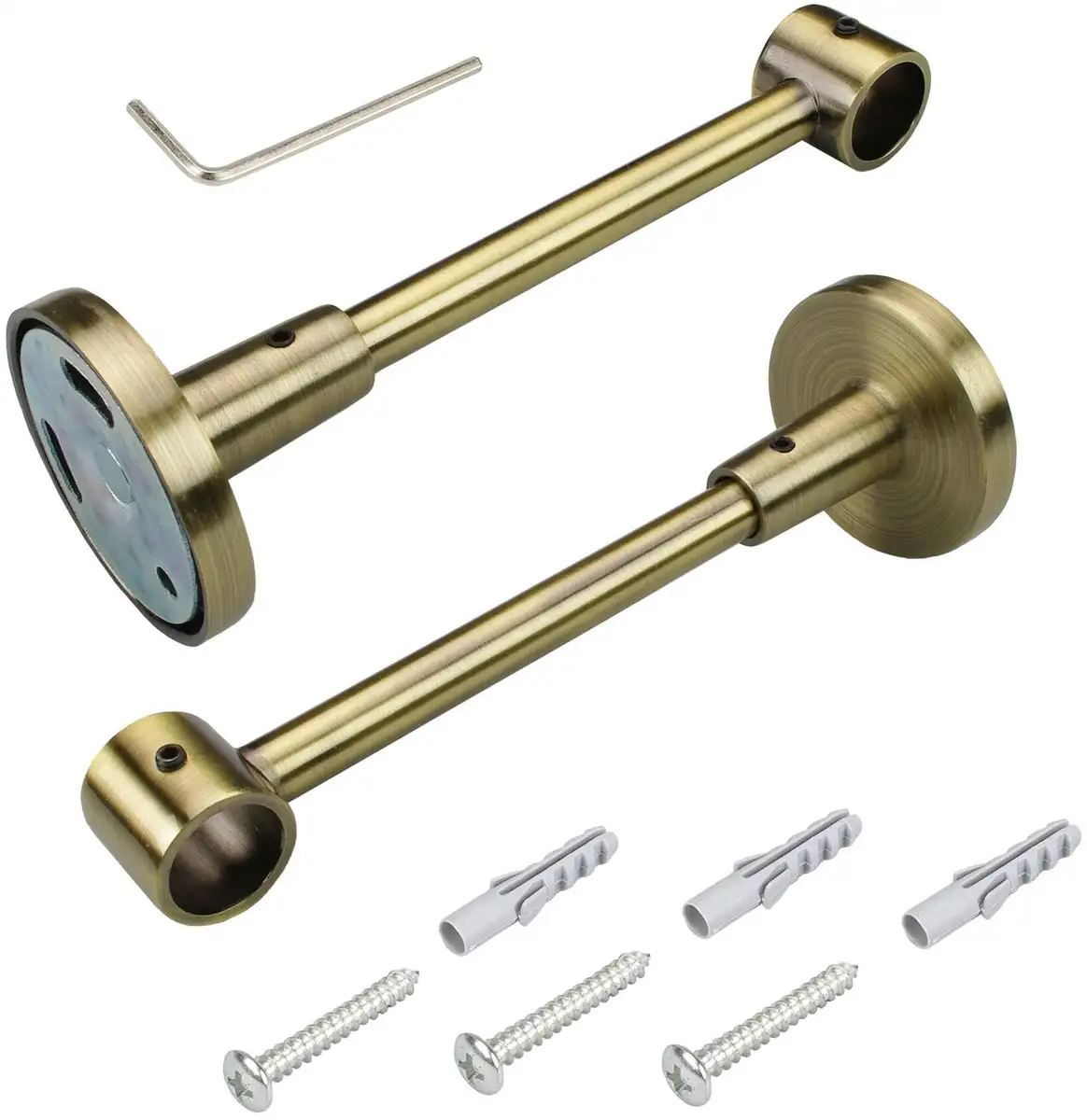 Крепление Liedeco, (1 шт.), для карнизов Ø 16 мм Ø 1,6 см, цвет messingfarben/antik
Крепление Liedeco, (1 шт.), для карнизов Ø 16 мм Ø 1,6 см, цвет messingfarben/antik
