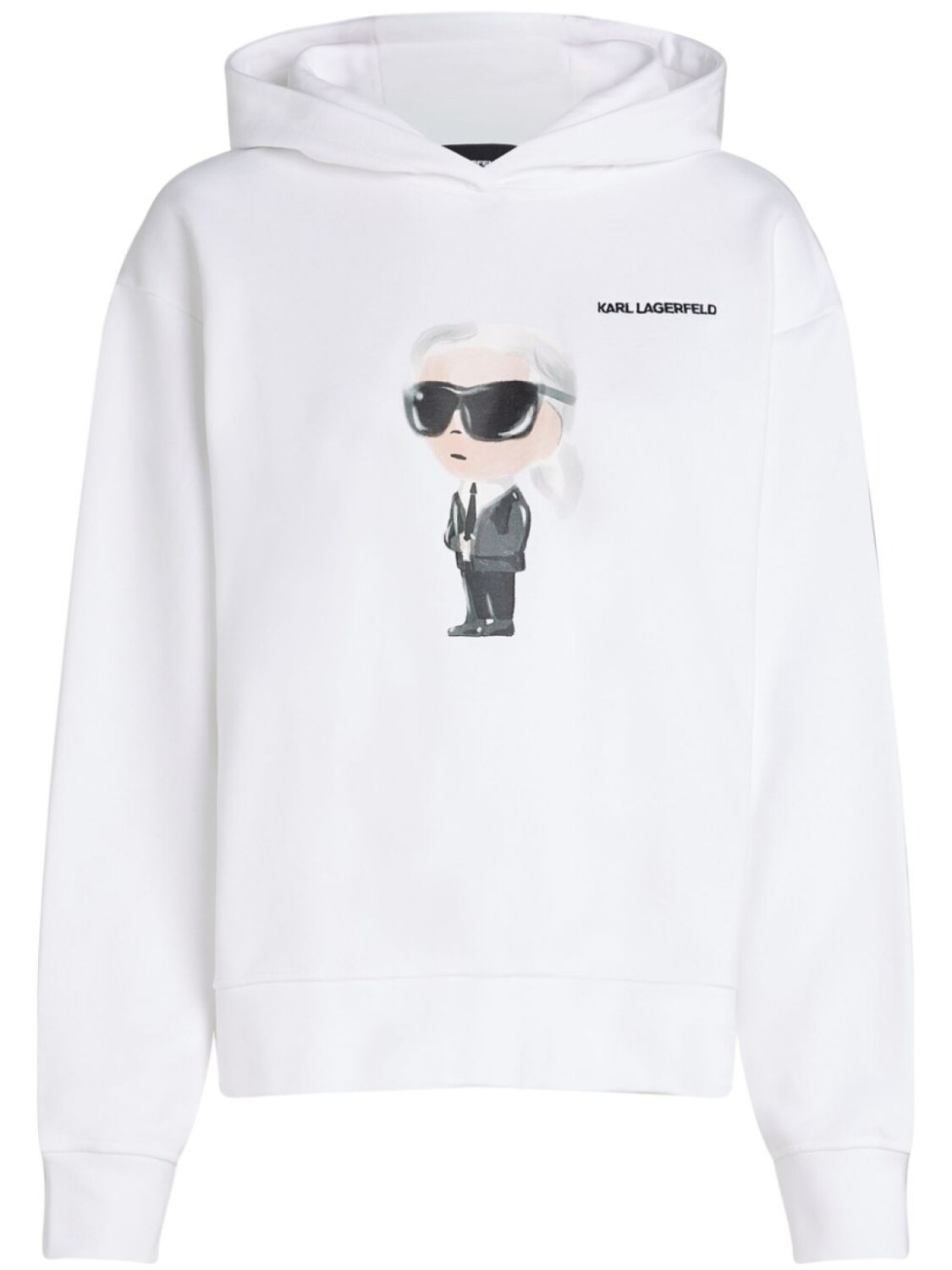 Толстовка с капюшоном Ikon Karl Lagerfeld, белый
Толстовка с капюшоном Ikon Karl Lagerfeld, белый