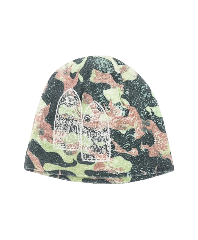 Вязаная шапка с камуфляжным рисунком «Пламя» Who Decides War, мультиколор
Вязаная шапка с камуфляжным рисунком «Пламя» Who Decides War, мультиколор