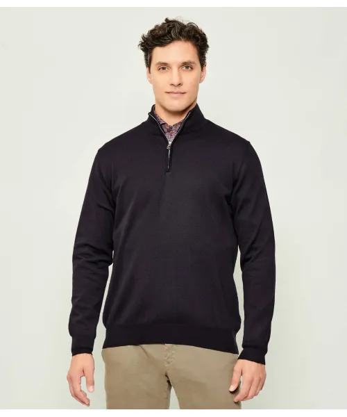 Шерстяной свитер Marlon с полумолнией Regular fit Oscar Jacobson, синий
Шерстяной свитер Marlon с полумолнией Regular fit Oscar Jacobson, синий