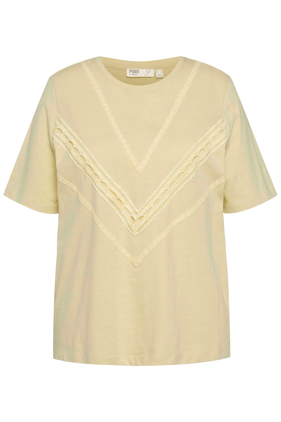 Рубашка Ulla Popken, пастельно-желтый
Рубашка Ulla Popken, пастельно-желтый