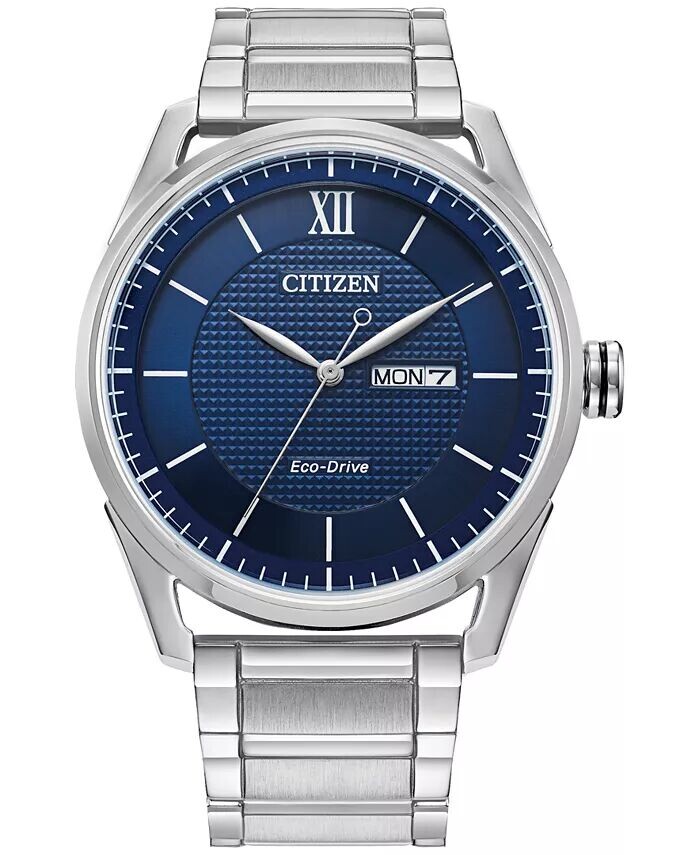 Мужские классические часы Eco-Drive с браслетом из нержавеющей стали, 42 мм Citizen
Мужские классические часы Eco-Drive с браслетом из нержавеющей стали, 42 мм Citizen