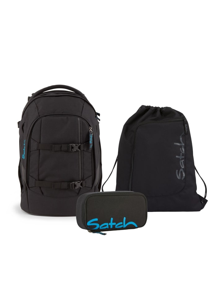 Satch Набор школьных сумок PACK Black Bounce/Blackjack черного цвета
Satch Набор школьных сумок PACK Black Bounce/Blackjack черного цвета