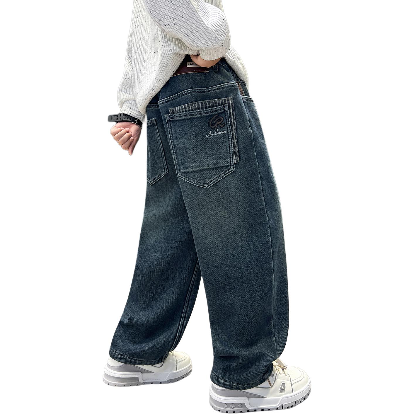 Детские джинсы Disney, синий серый (thickened and fleece-lined)
Детские джинсы Disney, синий серый (thickened and fleece-lined)