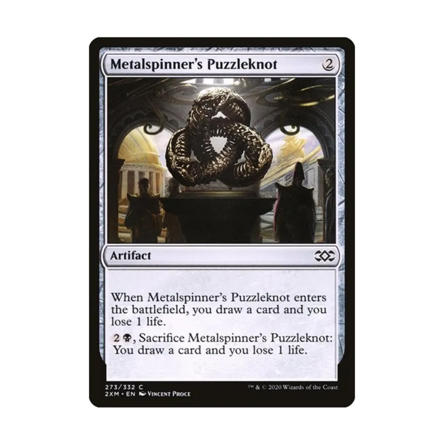 CCG Узел-головоломка металлопластика (С) (фольга), MTG - Double Masters
CCG Узел-головоломка металлопластика (С) (фольга), MTG - Double Masters