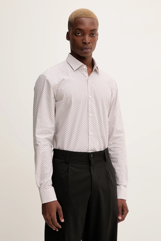 Хлопковая рубашка Hugo, белый
Хлопковая рубашка Hugo, белый