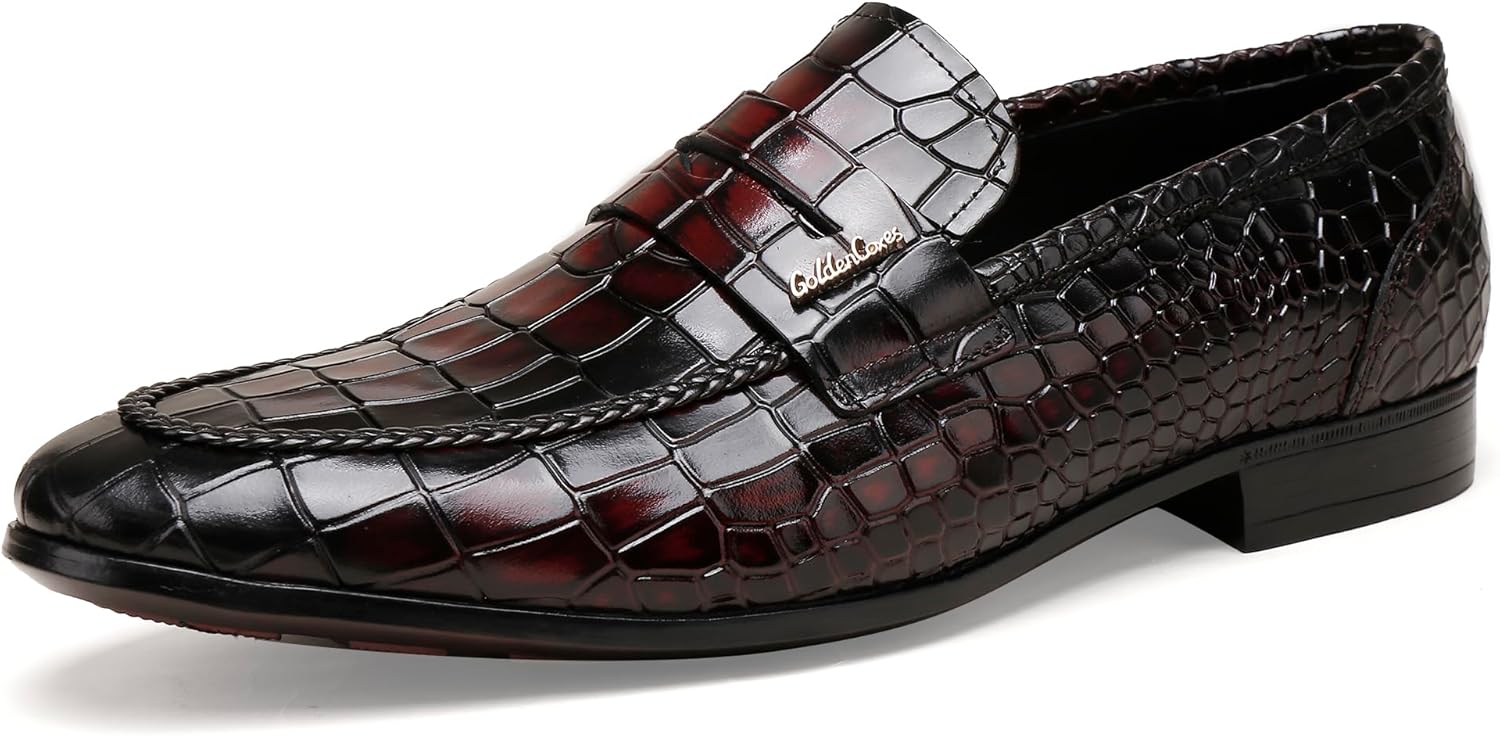 Классические кожаные туфли GOLDEN COXES для мужчин Golden Coxes Family, винный
Классические кожаные туфли GOLDEN COXES для мужчин Golden Coxes Family, винный