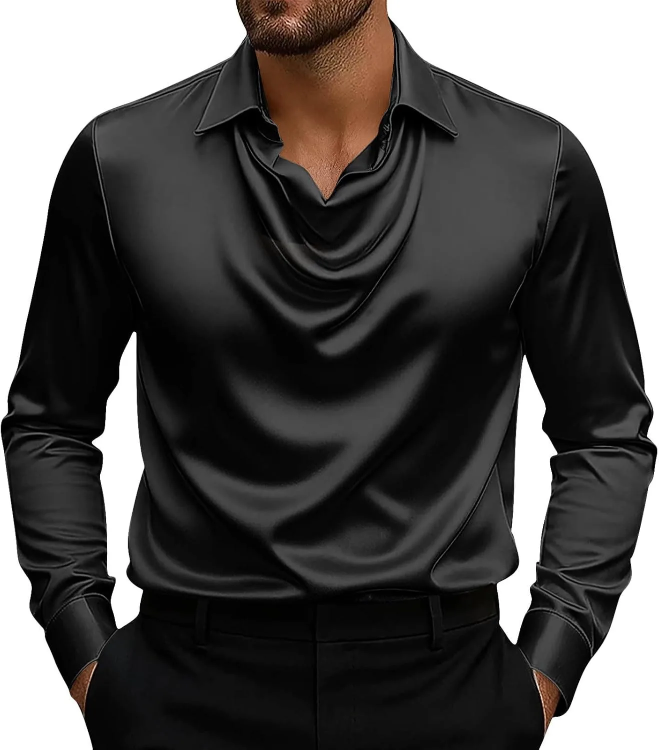 Мужская водолазка с длинным рукавом для офиса
Мужская водолазка с длинным рукавом для офиса