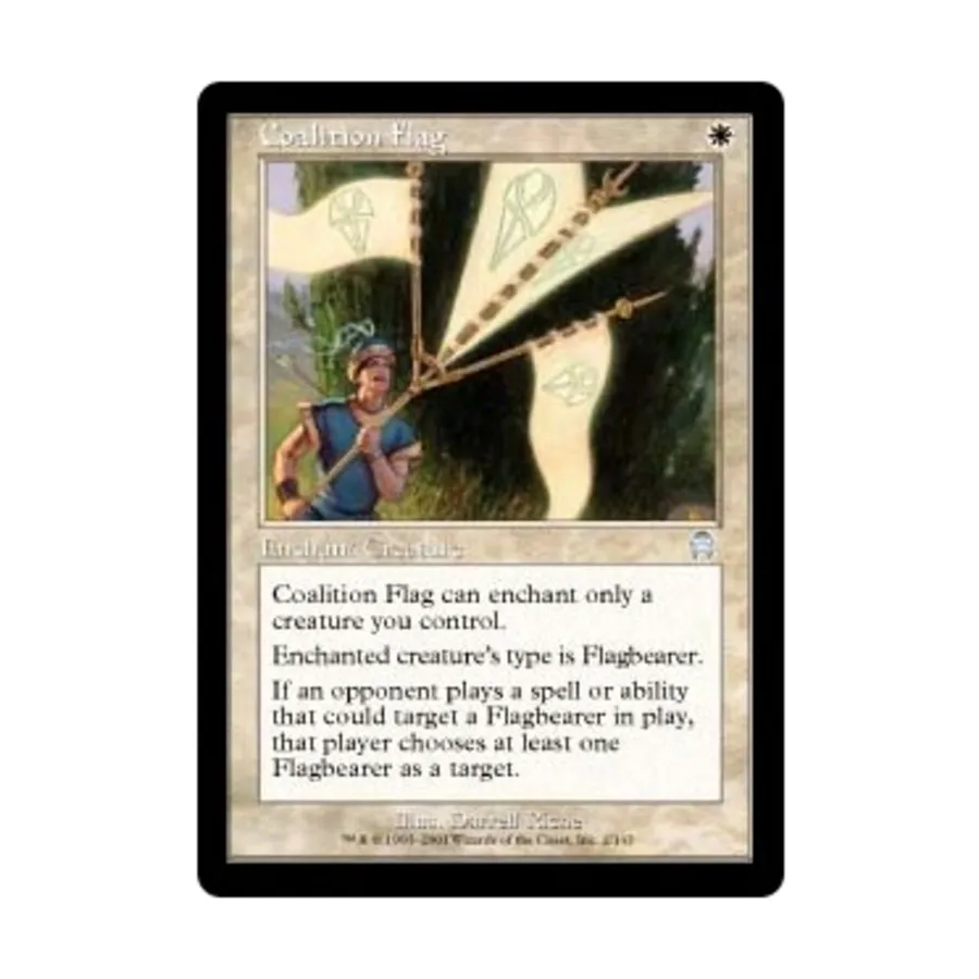 CCG Флаг коалиции (U), MTG - Apocalypse
CCG Флаг коалиции (U), MTG - Apocalypse