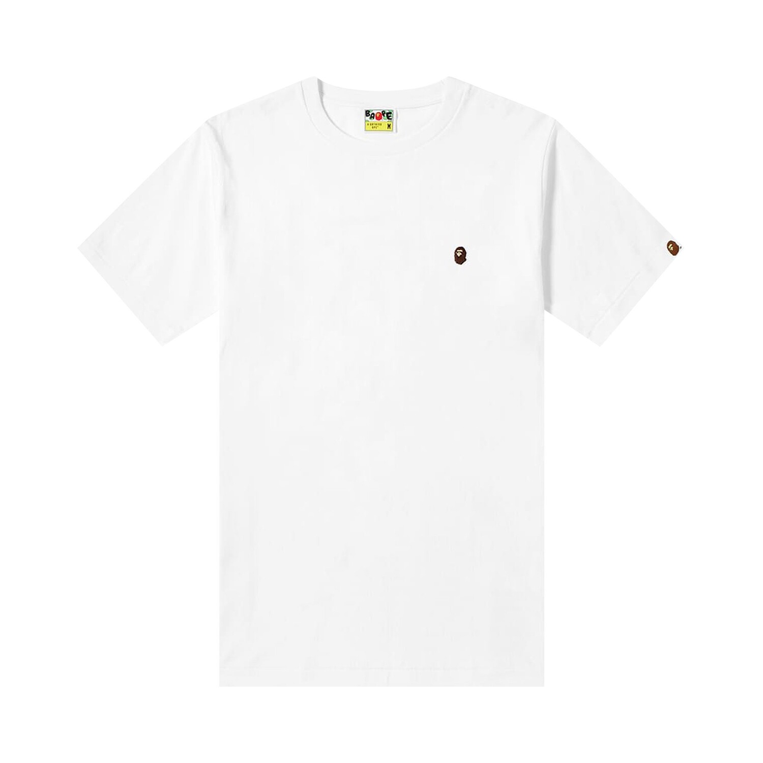 BAPE Однотонная футболка Ape Head, цвет Белый
BAPE Однотонная футболка Ape Head, цвет Белый