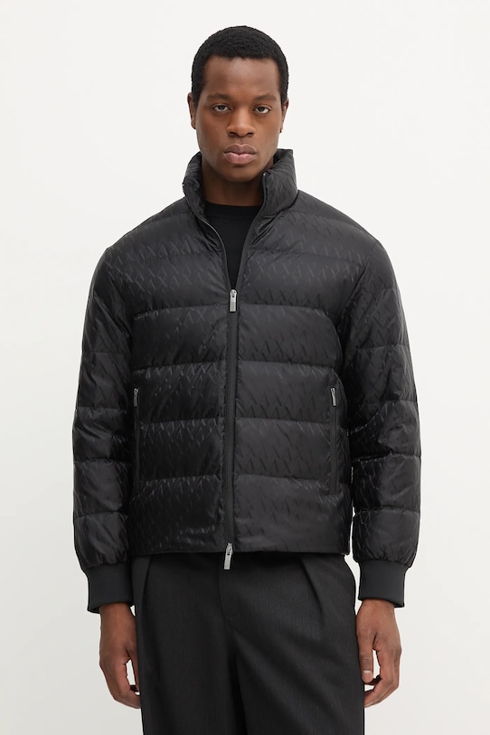 Пуховая куртка Armani Exchange, черный 
Пуховая куртка Armani Exchange, черный