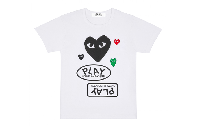 CDG Play Футболка Multi Logo Black Heart White, Белый, CDG Play Футболка Multi Logo Black Heart White
CDG Play Футболка Multi Logo Black Heart White, Белый, CDG Play Футболка Multi Logo Black Heart White