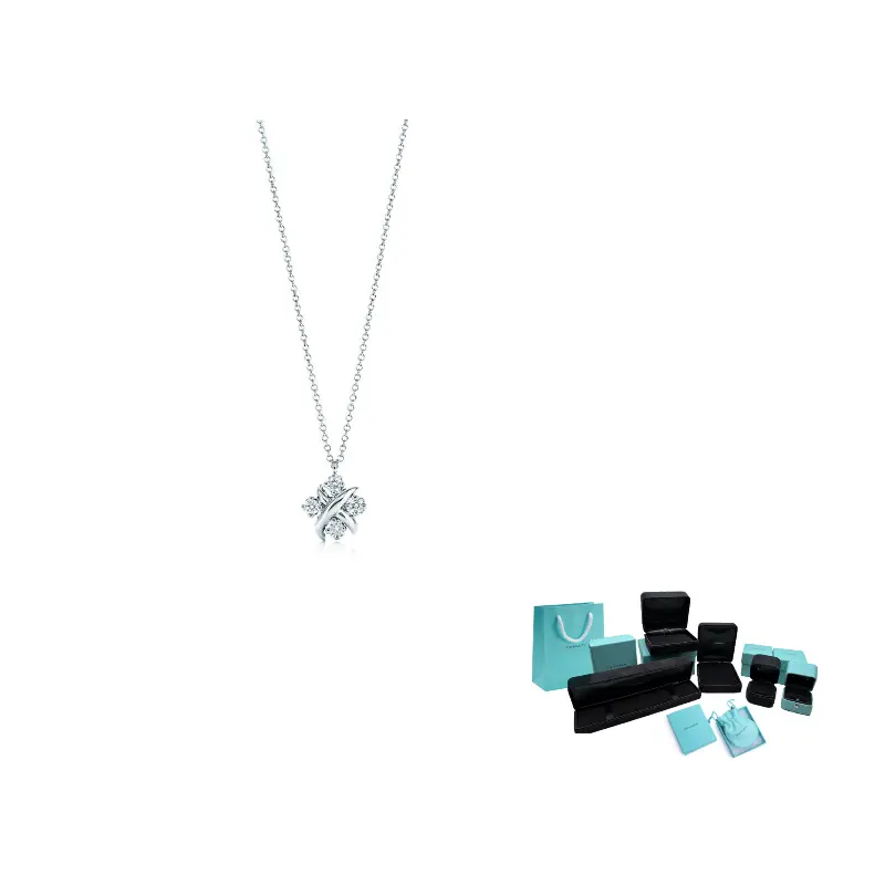 Ожерелье из платины серии Schlumberger для женщин серебристого цвета TIFFANY & CO., серебряный
Ожерелье из платины серии Schlumberger для женщин серебристого цвета TIFFANY & CO., серебряный