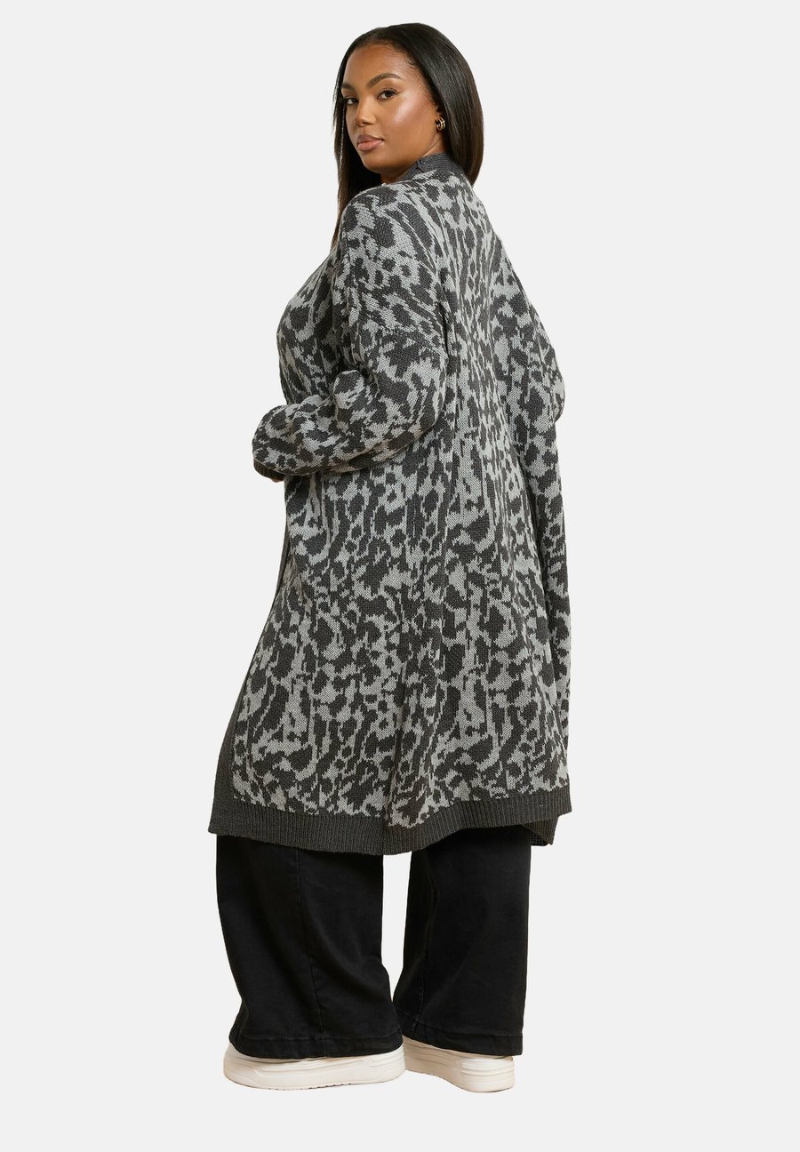 Кардиган Yours Clothing LEOPARD PRINT MIDI, Grey
Кардиган Yours Clothing LEOPARD PRINT MIDI, Grey