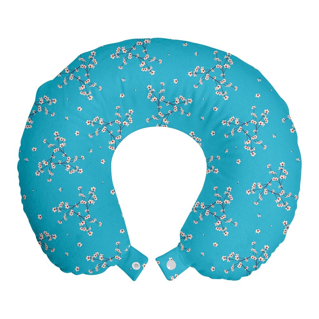 ABAKUHAUS Japan Sakura Travel Pillow Подушка для шеи, Cherry Blossom Art, Пенопластовые дорожные принадлежности для самолета и автомобиля, 30x30 см, Небесно-голубой и шампанское
ABAKUHAUS Japan Sakura Travel Pillow Подушка для шеи, Cherry Blossom Art, Пенопластовые дорожные принадлежности для самолета и автомобиля, 30x30 см, Небесно-голубой и шампанское
