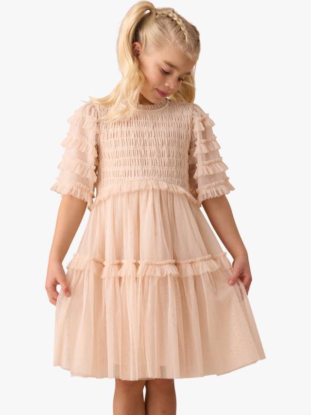 Детское бохо платье с декоративными элементами Angel & Rocket, Pink
Детское бохо платье с декоративными элементами Angel & Rocket, Pink