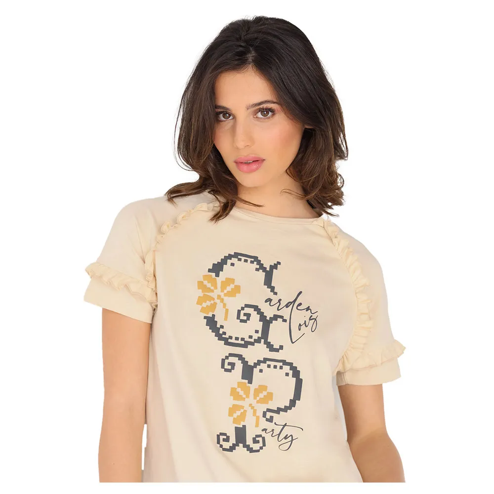 Футболка с коротким рукавом Lois Jeans 8528, бежевый
Футболка с коротким рукавом Lois Jeans 8528, бежевый