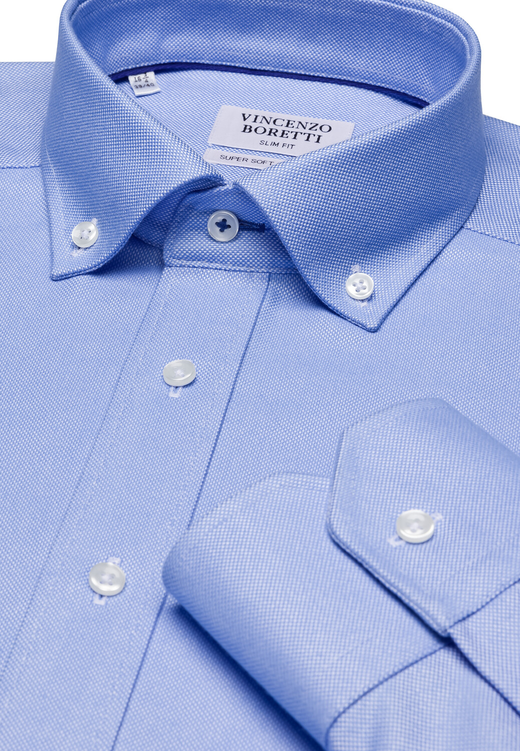 Рубашка Vincenzo Boretti tailliert, светло синий
Рубашка Vincenzo Boretti tailliert, светло синий