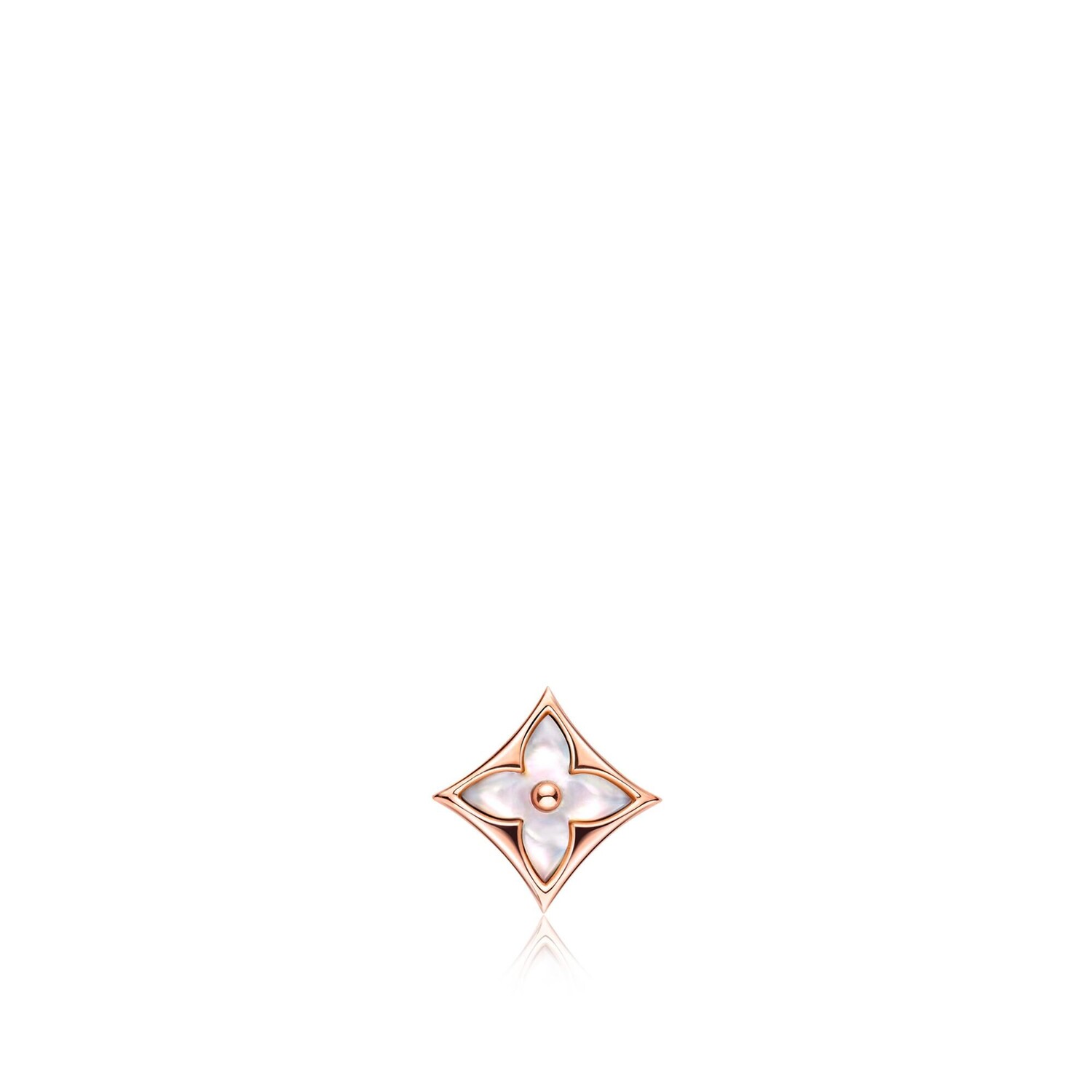 Louis Vuitton Серьги-гвоздики Color Blossom Star, розовое золото и белый перламутр, 1 шт.
Louis Vuitton Серьги-гвоздики Color Blossom Star, розовое золото и белый перламутр, 1 шт.