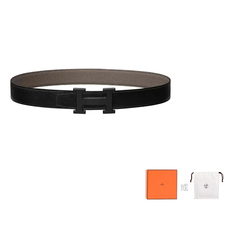 HERMES Женский кожаный ремень из телячьей кожи шириной 3,2 см, Black
HERMES Женский кожаный ремень из телячьей кожи шириной 3,2 см, Black