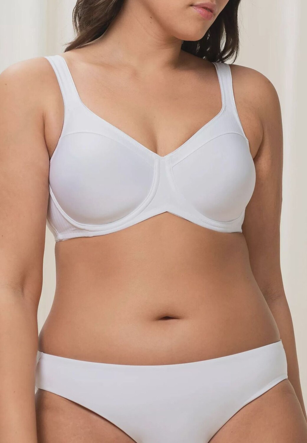 Бюстгальтер Modern Soft+Cotton на косточках, трикотаж, на косточках, женский Triumph, белый
Бюстгальтер Modern Soft+Cotton на косточках, трикотаж, на косточках, женский Triumph, белый