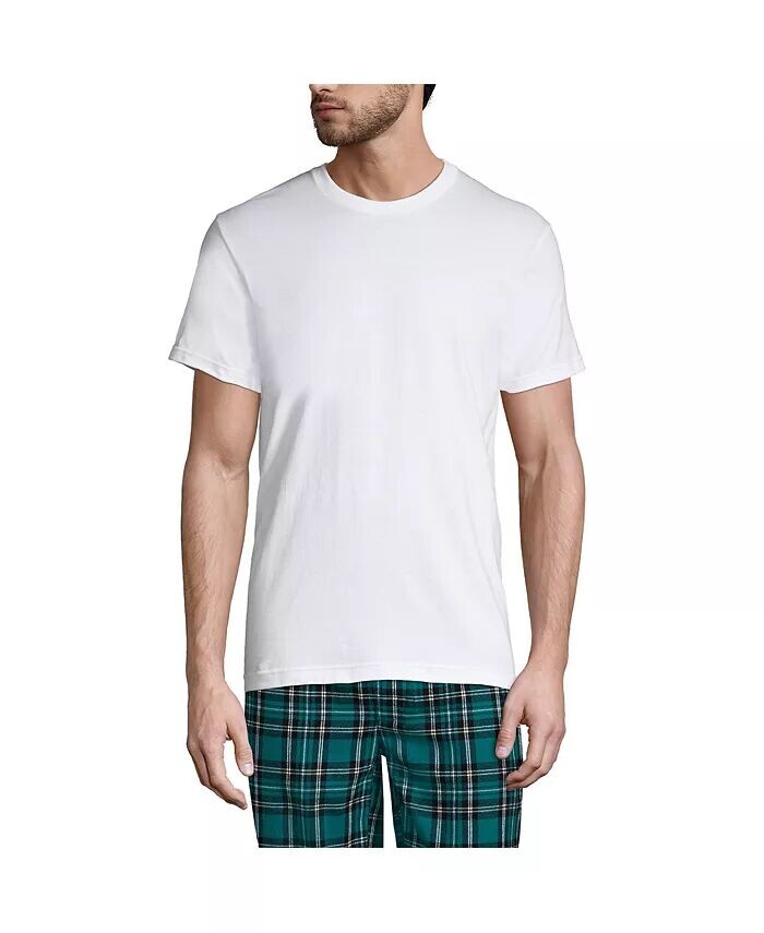 Набор из 3 футболок Big & Tall с круглым вырезом Lands' End, белый
Набор из 3 футболок Big & Tall с круглым вырезом Lands' End, белый