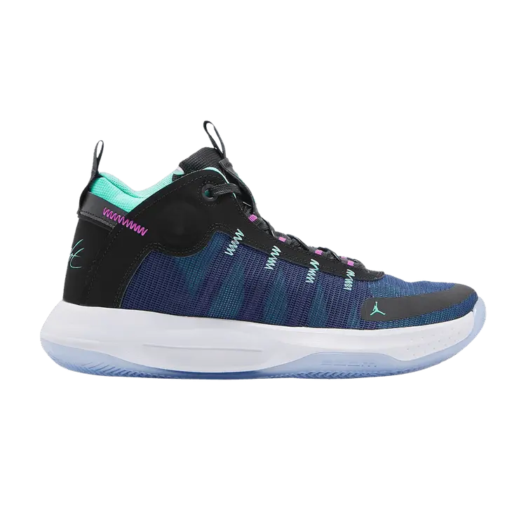 Кроссовки Jordan Jumpman 2020 'Black Green Glow Blue Void', черный
Кроссовки Jordan Jumpman 2020 'Black Green Glow Blue Void', черный