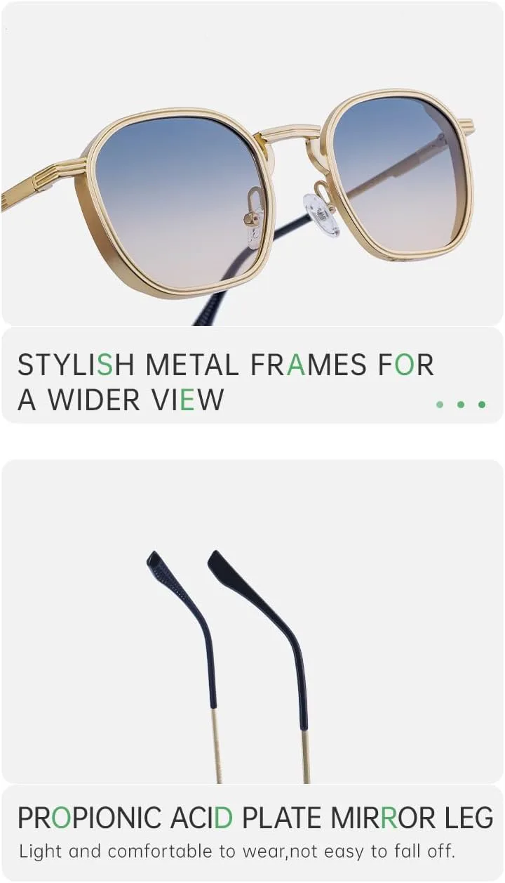 Модные солнцезащитные очки с заушниками, квадратная оправа в европейском и американском стиле, унисекс, ретро-современные очки для мужчин и женщин GDKPJDT, 3
Модные солнцезащитные очки с заушниками, квадратная оправа в европейском и американском стиле, унисекс, ретро-современные очки для мужчин и женщин GDKPJDT, 3