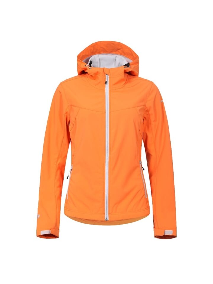 Куртка софтшелл Icepeak Softshelljacke Lucy Icetech 7.000 mm Wassersäule, оранжевый 
Куртка софтшелл Icepeak Softshelljacke Lucy Icetech 7.000 mm Wassersäule, оранжевый