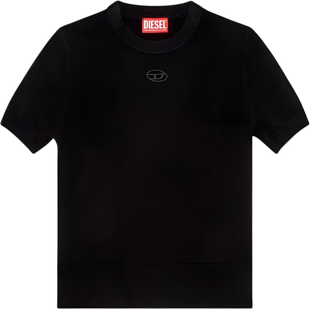 Футболка M Arga с вышитым логотипом DIESEL, черная
Футболка M Arga с вышитым логотипом DIESEL, черная
