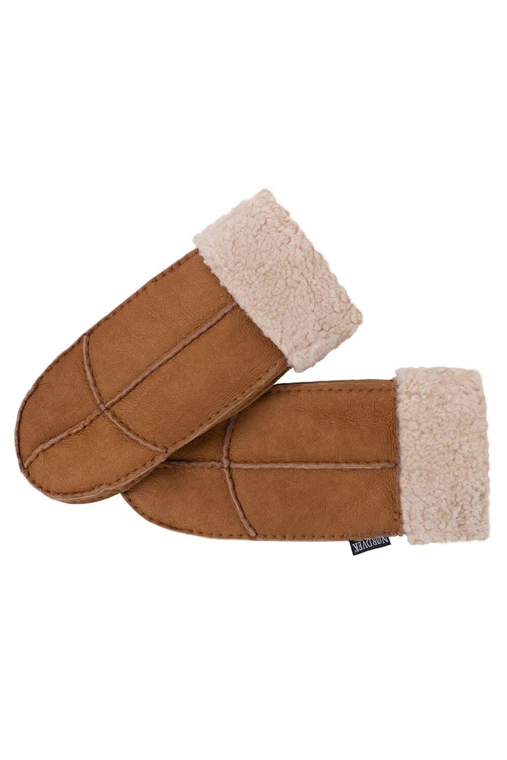 Варежки из овчины с манжетой Nordvek, коричневый
Варежки из овчины с манжетой Nordvek, коричневый