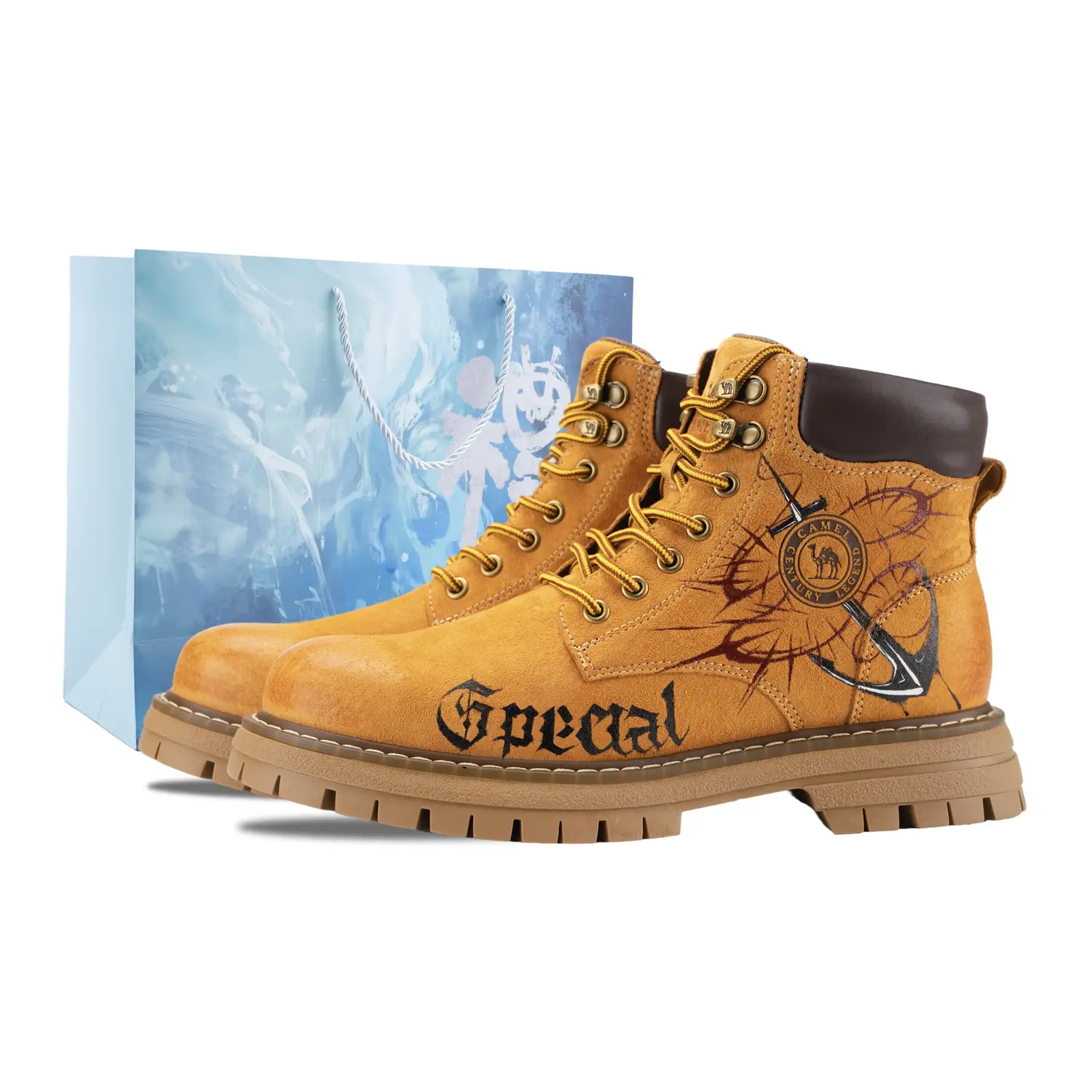 CAMEL Ботинки Combat 4cm мужские Earth Yellow
CAMEL Ботинки Combat 4cm мужские Earth Yellow