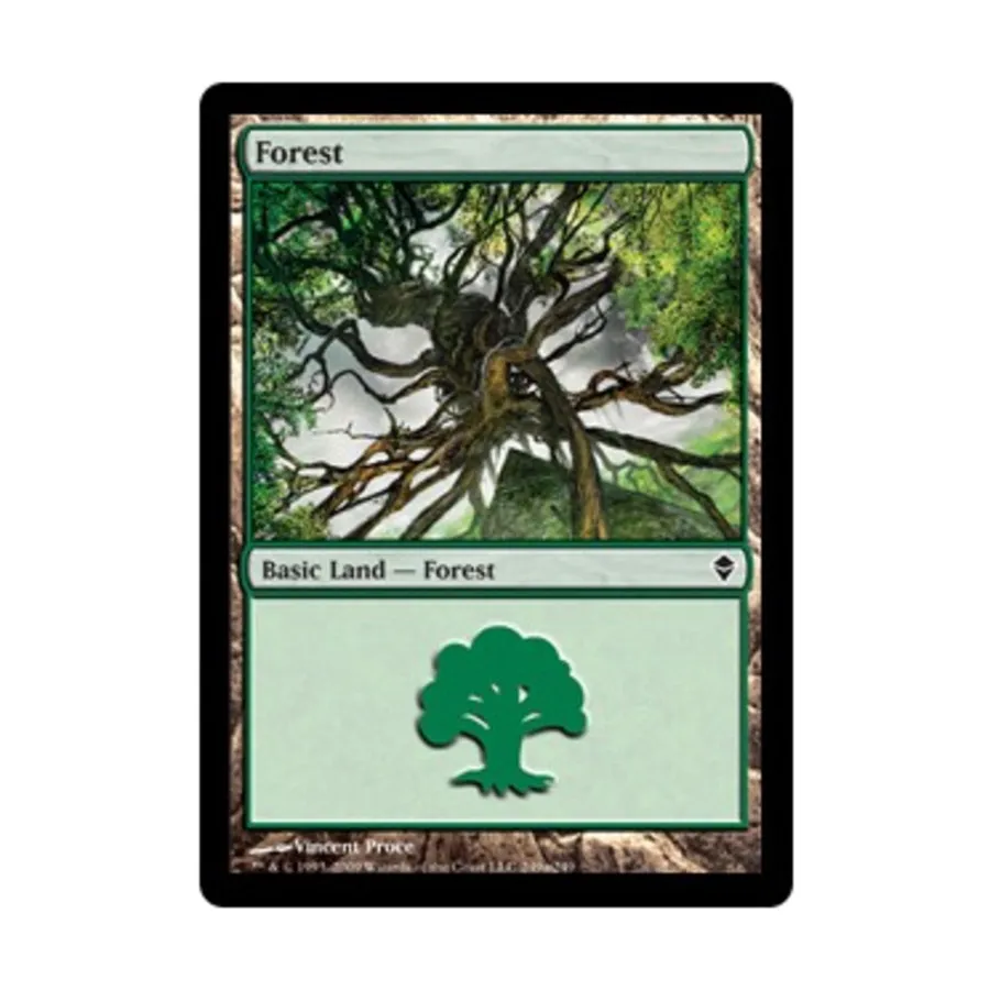CCG Лес #249 (С), MTG - Zendikar 
CCG Лес #249 (С), MTG - Zendikar
