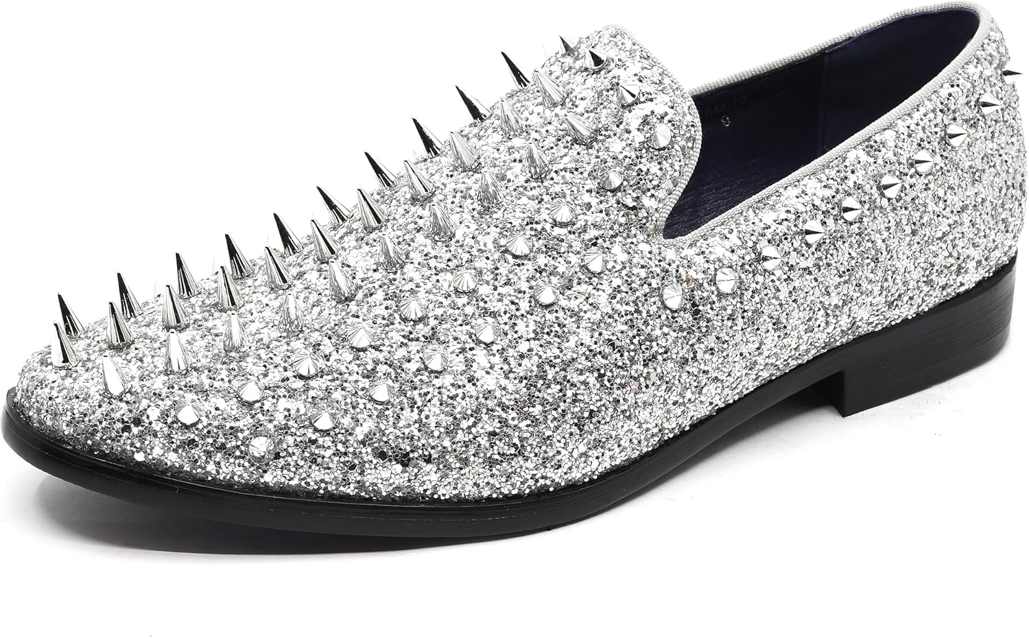 Мужские модные блестящие туфли-лоферы Metrocharm с пайетками, для вечернего костюма, без шнурков SM-16, серебро
Мужские модные блестящие туфли-лоферы Metrocharm с пайетками, для вечернего костюма, без шнурков SM-16, серебро