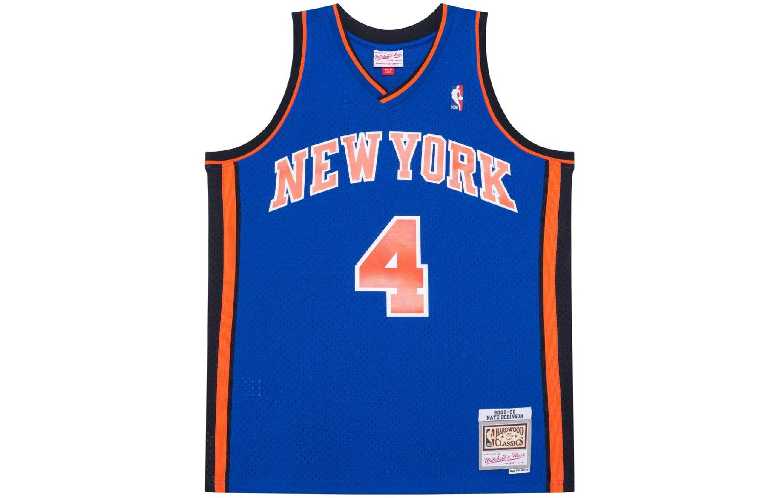 Майка баскетбольная Mitchell & Ness X NBA New York Knicks 05 06 Nate Robinson Swingman Mitchell Ness, королевский синий
Майка баскетбольная Mitchell & Ness X NBA New York Knicks 05 06 Nate Robinson Swingman Mitchell Ness, королевский синий