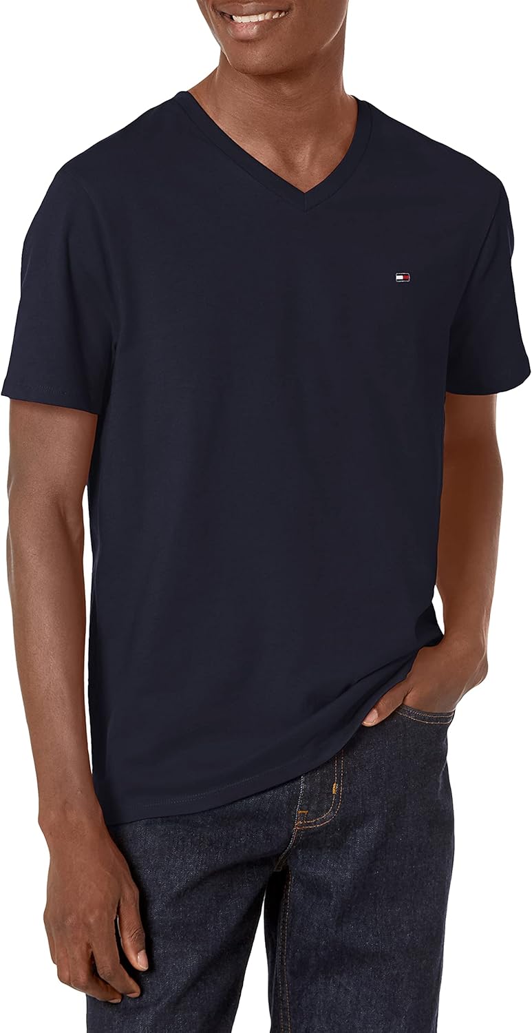 Мужская футболка с V-образным вырезом и флагом Tommy Hilfiger, Sky Captain
Мужская футболка с V-образным вырезом и флагом Tommy Hilfiger, Sky Captain