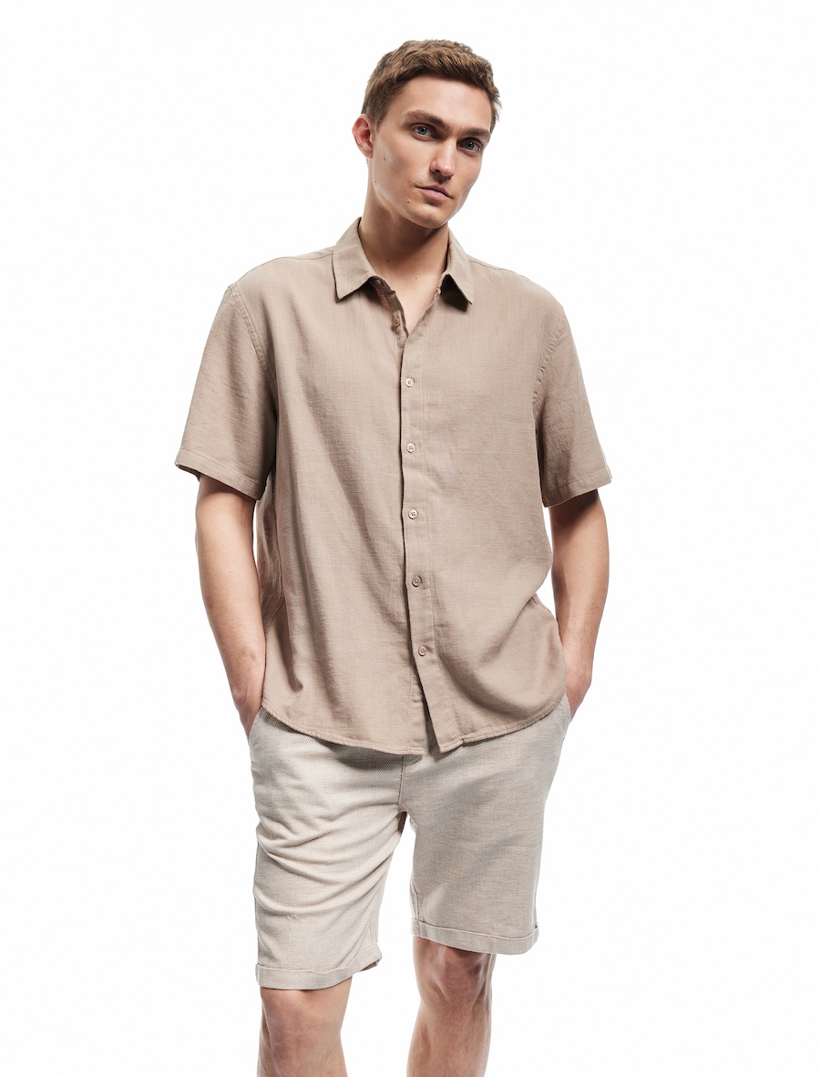 Обычные брюки Koton Bermuda, коричневый
Обычные брюки Koton Bermuda, коричневый