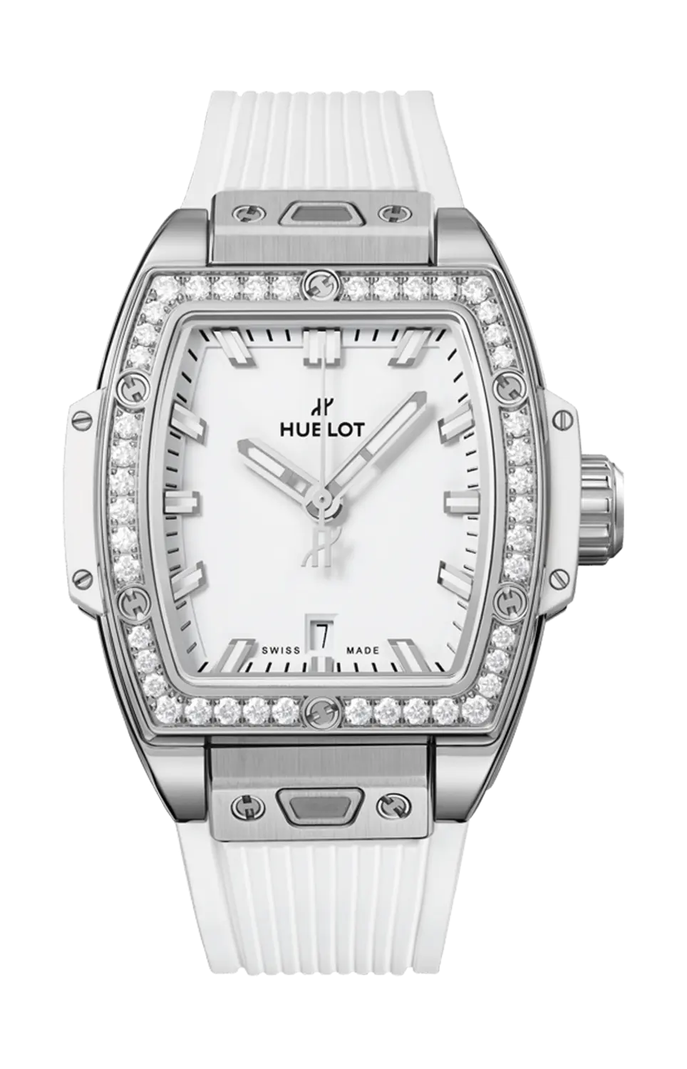 Часы Hublot Spirit of big bang из стали с белыми бриллиантами 32 мм
Часы Hublot Spirit of big bang из стали с белыми бриллиантами 32 мм