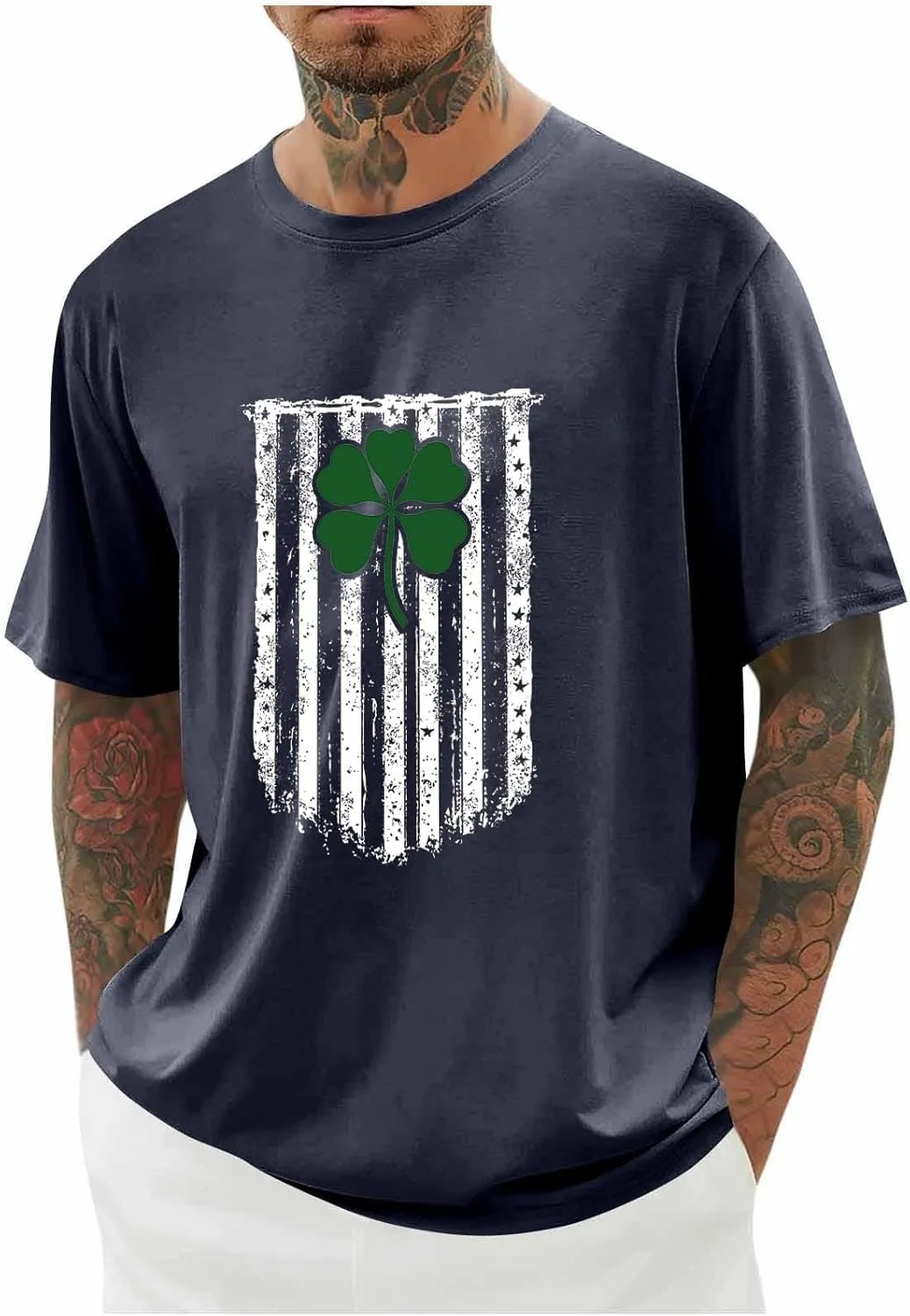 Футболка мужская St Patricks Day с принтом Lucky Shamrock Akklian
Футболка мужская St Patricks Day с принтом Lucky Shamrock Akklian