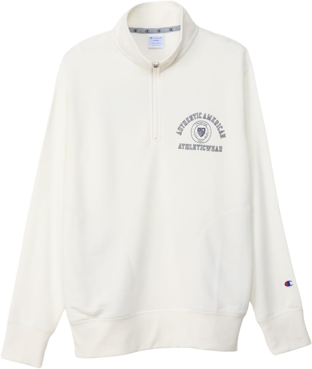 Мужская толстовка Champion Tops с длинным рукавом, эластичным, быстросохнущим кроем RelaxFit, графическим логотипом, TECH WEAVE(R) Terry, с половинной молнией, модель C3-CG002, светло-бежевый
Мужская толстовка Champion Tops с длинным рукавом, эластичным, быстросохнущим кроем RelaxFit, графическим логотипом, TECH WEAVE(R) Terry, с половинной молнией, модель C3-CG002, светло-бежевый