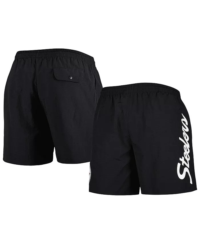 Мужские черные шорты Pittsburgh Steelers Team Essentials из нейлона Mitchell & Ness
Мужские черные шорты Pittsburgh Steelers Team Essentials из нейлона Mitchell & Ness