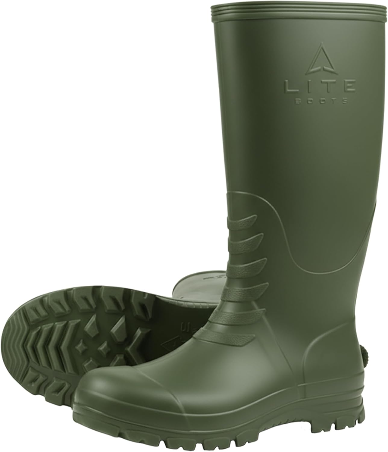 Легкие и утепленные охотничьи сапоги LITE BOOTS 37 см для женщин, Водонепроницаемые резисапоги (всего 0,7 кг) для холодной погоды, работы на ферме и в хозяйстве, нескользящие, с петлей на пятке для защиты от грязи, дождя и снега, зеленый
Легкие и утепленные охотничьи сапоги LITE BOOTS 37 см для женщин, Водонепроницаемые резисапоги (всего 0,7 кг) для холодной погоды, работы на ферме и в хозяйстве, нескользящие, с петлей на пятке для защиты от грязи, дождя и снега, зеленый