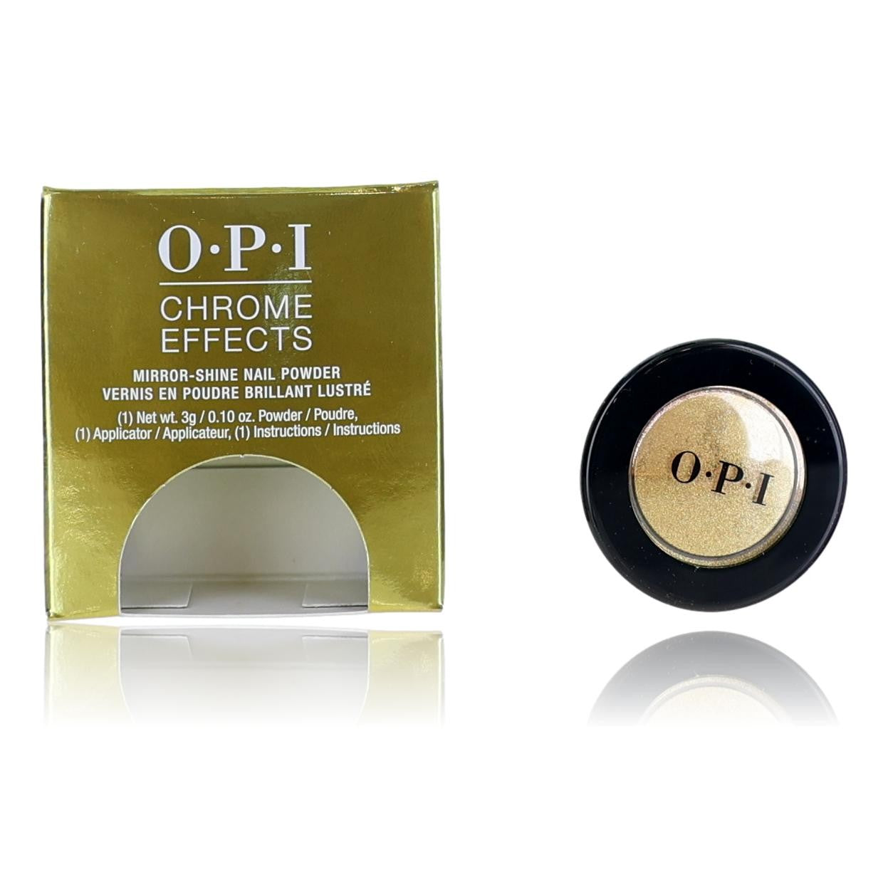Пудра для ногтей OPI Chrome Effects от OPI, 0,10 унции - Gold Digger Opi, Clear/Transparent
Пудра для ногтей OPI Chrome Effects от OPI, 0,10 унции - Gold Digger Opi, Clear/Transparent