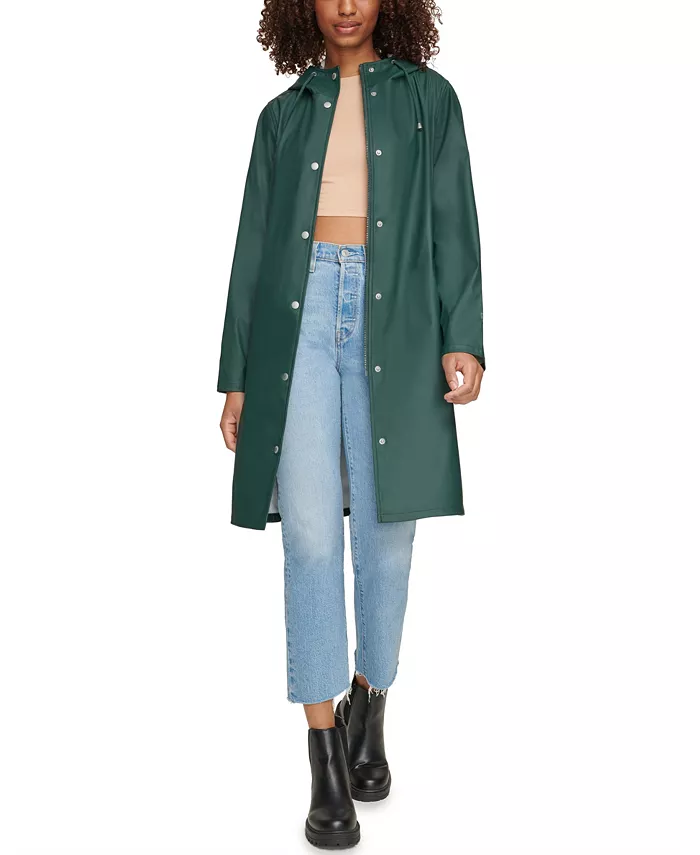 Женский длинный дождевик с капюшоном Levi's, зеленый
Женский длинный дождевик с капюшоном Levi's, зеленый