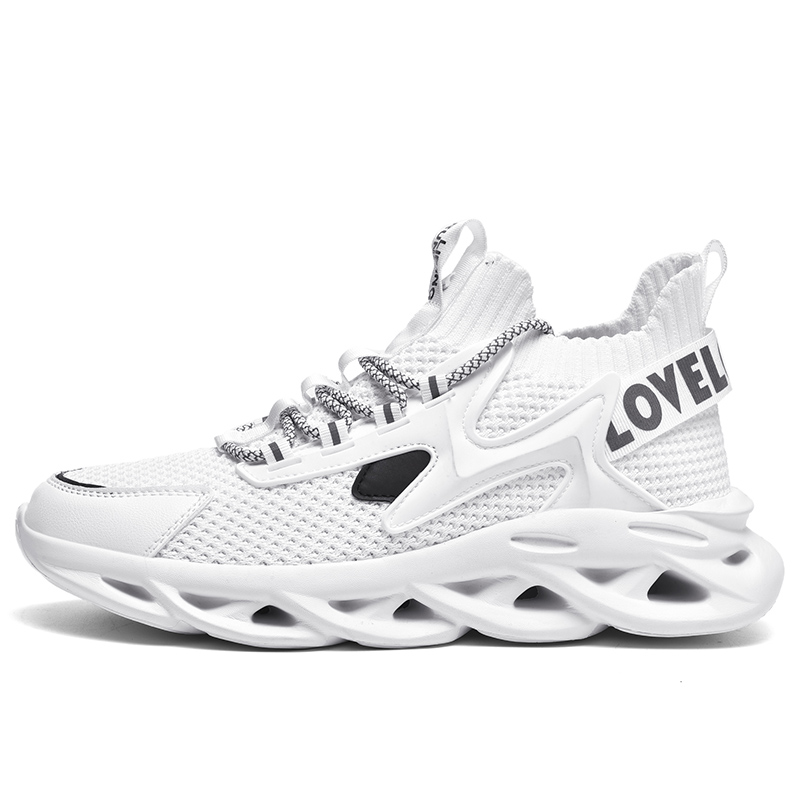 YIVELOVE Антискользящие и износостойкие дышащие мужские низкие кеды белые, цвет White 
YIVELOVE Антискользящие и износостойкие дышащие мужские низкие кеды белые, цвет White