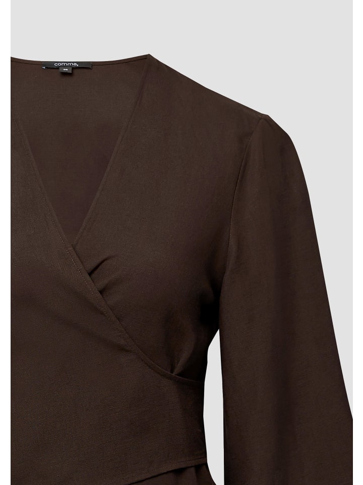 Блузка comma, коричневый
Блузка comma, коричневый