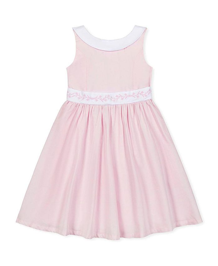 Праздничное платье для девочек Heirloom из органического сатина с круглым воротником и вышитой лентой - для малышек и детей постарше Hope & Henry, розовый
Праздничное платье для девочек Heirloom из органического сатина с круглым воротником и вышитой лентой - для малышек и детей постарше Hope & Henry, розовый