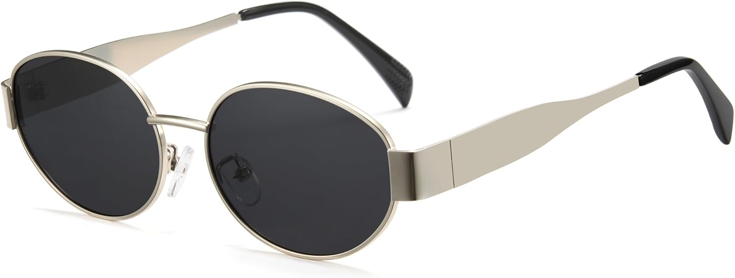 Солнцезащитные очки Cyxus Trendy с поляризацией для женщин и мужчин, овальная оправа, нержавеющая сталь, защита от УФ-излучения, модный пляжный стиль, P1165, Frame:silver/Lens:dark Grey-p1165
Солнцезащитные очки Cyxus Trendy с поляризацией для женщин и мужчин, овальная оправа, нержавеющая сталь, защита от УФ-излучения, модный пляжный стиль, P1165, Frame:silver/Lens:dark Grey-p1165